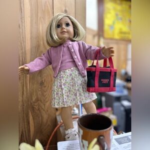 TRADER JOE'S Micro Tote Coin Bag with large reusable grocery bag (2-in-1); NWT